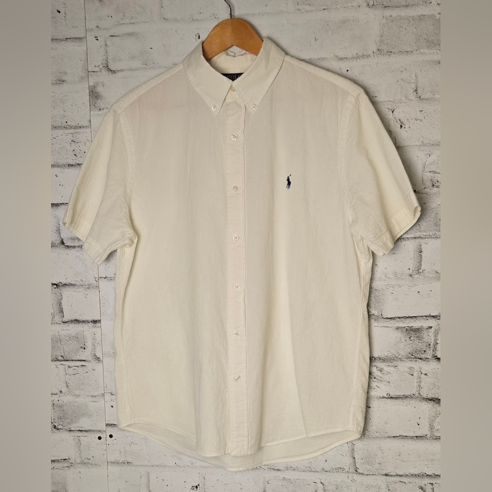 Polo by Ralph Lauren Cream Button Down Shirt